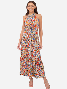 Плаття міді літнє жіноче Ax Paris DA1751 S Різнокольорове (5063259051525)