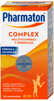 Комплекс вітамінів та мінералів Pharmaton Complex 30 капсул (8431794003991)