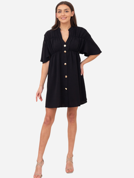 Плаття коротке літнє жіноче Ax Paris DA1757 XL Чорне (5063259052393)
