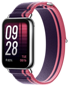 Pasek Xiaomi Braided Quick Release Strap do Smart Band 8 Pro Rose/Purple (BHR8001GL)