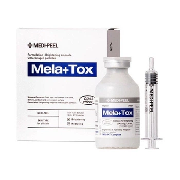 Сироватка для обличчя освітлювальна проти пігментації Medi-Peel Mela+Tox Ampoule 30 ml (8809409347639)