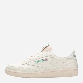 Tenisówki damskie skórzane Reebok Club C 85 Vintage W 100007797 37.5 Ecru (4065418211468)