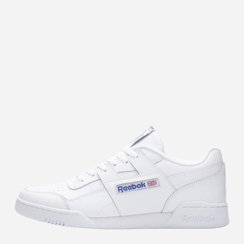 Sneakersy męskie do kostki Reebok Workout Plus 100025050 44.5 Białe (4065432060943)