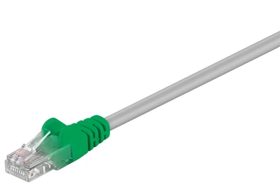 Крос-патч-корд Goobay RJ45 UTP5e 0.25m cross AWG28 D=4.5mm Gold Protect сірий(75.06.8609)