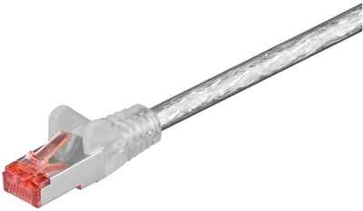 Патч-корд Goobay RJ45 SFTP6 0.25m patch AWG27 D=6.0mm Gold Protect прозорий(75.09.5459)