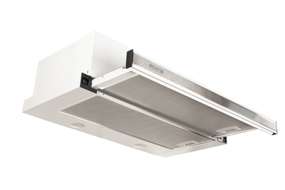 Вытяжка кухонная ProfitM Телескоп №1 60см 840м3 Белая LED вставка нержавейка