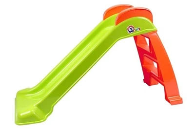 Детская пластиковая горка 120 см Technok Toys 8058 для улицы от 2х лет до 20 кг зеленая (21-7-109308)