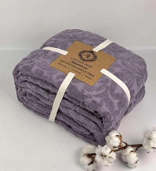 Простирадло махрове АЕ Jakard 220x240 Purple
