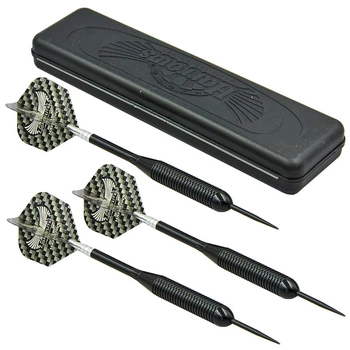 Дротики для игры в дартс цилиндрические Harrows BLACK ARROW B102-19 19гр 3шт