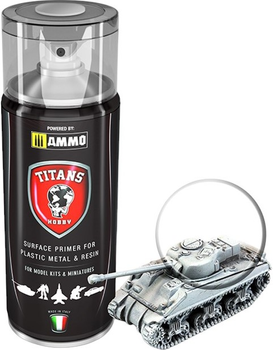 Błyszczący lakier Ammo Titans Gloss Transparent Vanish 400 ml (7426842919523)