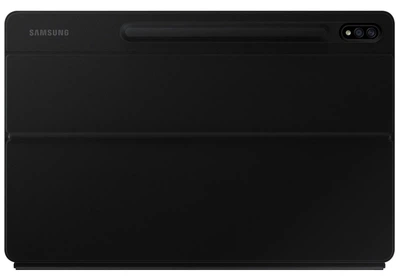 Чохол-клавіатура Book Cover Keyboard для Samsung Galaxy Tab S7+ 12.4 (T970/T795/T976) / Tab S8+ 12.4 (X800/X806) Black ENG/UKR (EF-DT970BBRGRU) (б/в)