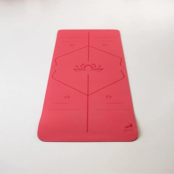 Коврик для йоги Marjari Yoga Basic 183x61x0.6 cм Coral