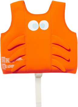 Kamizelka do pływania Sunnylife Sonny the Sea Creature neon orange 3-6 lat (9339296063224)