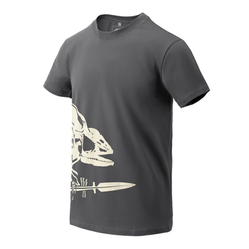 Футболка тактическая Helikon-Tex® T-Shirt (Full Body Skeleton) - Shadow Grey (TS-FBS-CO-35-B06-XL)