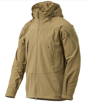 Куртка ветровка Helikon Trooper StormStretch Softshell MK2 - Coyote Койот M