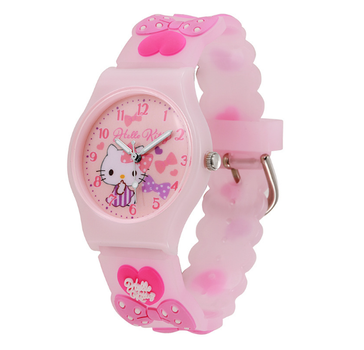 Детские электронные наручные часы "Hello Kitty (Хеллоу Китти)" розовый (AN)32256