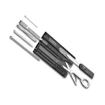 Карта мультитул 10 функцій чорна 8,2 х5, 4х0, 4 см Victorinox 670637
