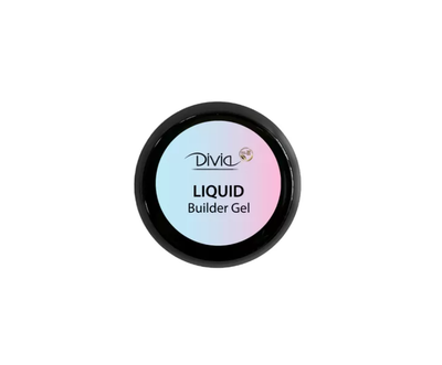 Гель для нарощування Divia Di1710 Liquid Builder Gel GL01 Clear 5 г (4820253393416)