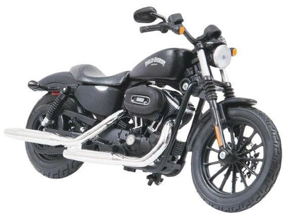 Model metalowy Maisto Motocykl HD 2014 Sportster Iron 883 1:12 Czarny (0090159323266)