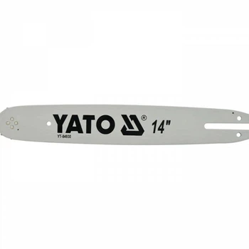Шина напрямна ланцюгової пили YATO l= 14"/ 36 см (50 ланок) для ланцюгів YT-84950, YT-84960