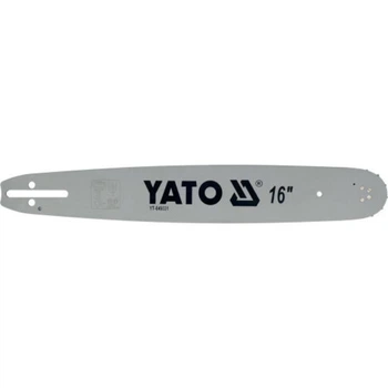 Шина направляющая цепной пилы YATO l= 16"/40 см (66 звеньев) для цепей YT-849451