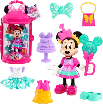 Zestaw do gry Just Play Disney Minnie Mouse Fabulous Doll Sweet Party (0886144899928)