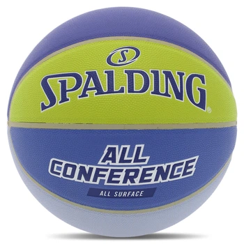 Мяч баскетбольный Spalding All Conference 77394Y №7 Сине-желтый