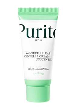 Миниатюра крема с центеллой без масел Purito Seoul Wonder Releaf Centella Unscented Cream 15 мл