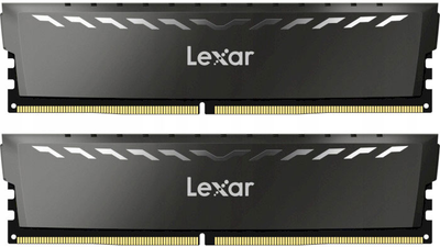 Оперативна пам'ять Lexar DDR4-3200 16384MB PC4-25600 (Kit of 2x8192) THOR Black (LD4BU008G-R3200GDXG)