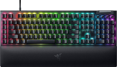 Клавіатура дротова Razer BlackWidow V4 Green Switch Nordic Layout Black (RZ03-04690600-R3N1)