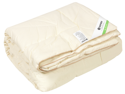Одеяло Sonex зимнее полуторное евростандарт 155x215 бамбуковое волокно Bamboo 400 г/м² (SO102153)
