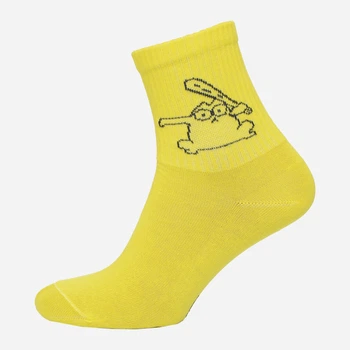 Носки мужские короткие хлопковые MovementStandard Fancy MS M0303S 42-45 Желтые (4823121002526)
