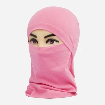 Подшлемник балаклава женская IVN мультифункциональная 3 в 1 IV-5861-5 L-XL Розовая (4823641009029)