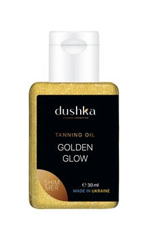Масло для загара Dushka Золотое сияние 30 мл