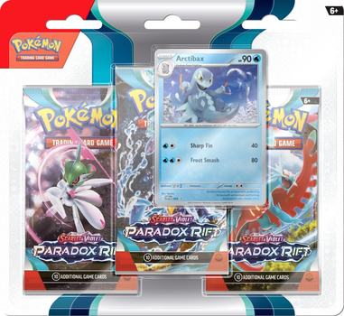 Karty do gry Pokemon TCG Paradox Rift 3pack B. Arctibax (5903076513908)