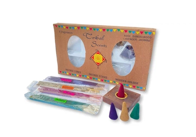 Подарочный набор благовоний с подставкой Tribal Scents