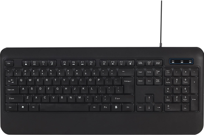 Клавіатура дротова Gembird KB-UML-03 USB Black (8716309120487)