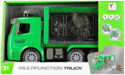 Набір транспортних засобів Mega Creative Вантажівка + Військові автомобілі (5908275185185)
