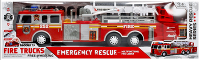 Wóz strażacki Mega Creative Fire Trucks Emergency Rescye (5904335853872)