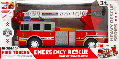 Wóz strażacki Mega Creative Fire Trucks Emergency Rescye (5904335853896)