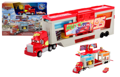 Transporter samochodowy Mattel Disney and Pixar Color Changers Mobile Paint Shop Mack (0194735156726)