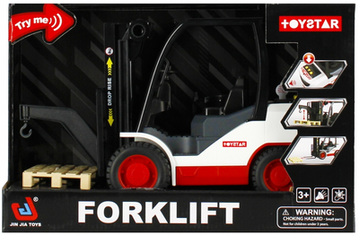 Wózek widłowy Mega Creative Forklift ze światłem i dźwiękiem (5904335887228)