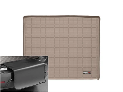 Автомобильный коврик в багажник авто Weathertech Jeep Commander 06-10 бежевый за 2м рядом Джип Командер WT0029178