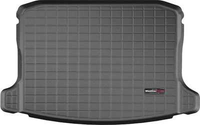 Автомобильный коврик в багажник авто Weathertech Seat Ateca без зап 16- черный за 2м рядом Сеат Атека WT0025302