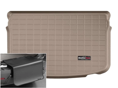 Автомобильный коврик в багажник авто Weathertech Audi S1 3d 5d HB 14-18 бежевый Ауди С1 WT0031371