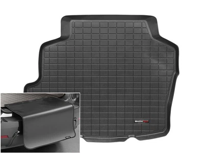 Автомобильный коврик в багажник авто Weathertech Toyota Corolla 09-10 черный Тойота Королла WT0029212