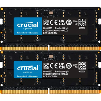 Crucial DDR5 4800MHz 64GB KIT (32GB×2枚組) Crucial DDR5 RAM 64GB Kit (2x32GB) 4800MHz, Desktop Computer