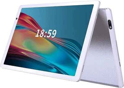 Планшет 10.1" Full HD LNMBBS T15 4/64Gb 4G 8 ядер Android 10 6000 mAh Сріблястий Factory Recertified g2