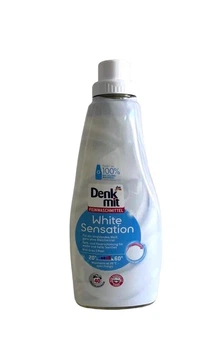 Гель DenkMit White Sensation для прання білих тканин 1л 40 прань