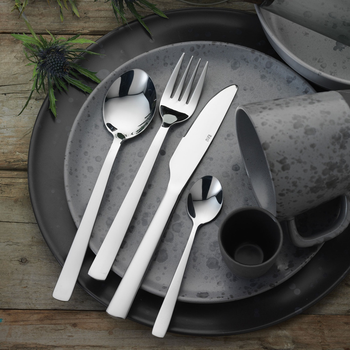 Zestaw sztućców Aida Raw Cutlery Set Stainless Steel Mirror polish (15529) 60 szt (5709554155291)